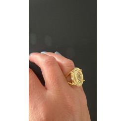 Bague Napoléon 4griffes- Taille du 52 au 69 acier inoxydable
