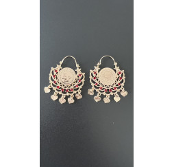 Boucle d’oreille savoyarde femme acier inoxydable