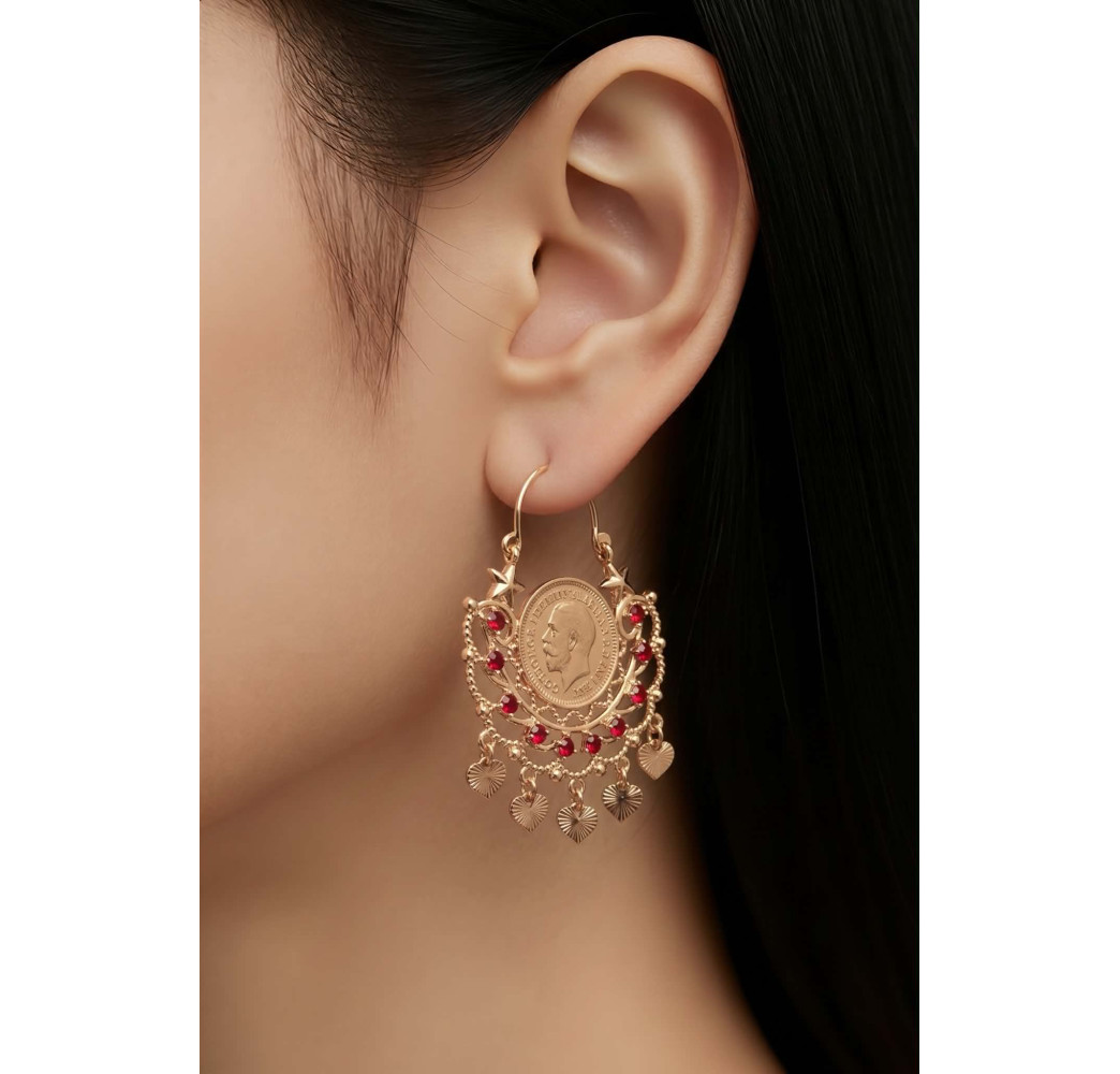 Boucle d’oreille savoyarde femme acier inoxydable