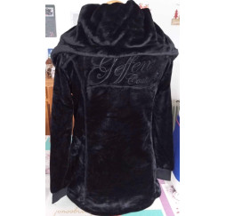 veste Geffen noir grand col neuf