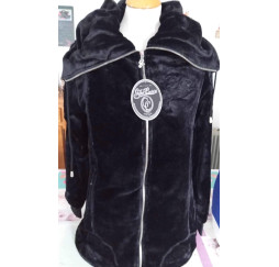 veste Geffen noir grand col...