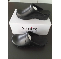 sabot sanita noir mat neuf