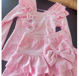 Ensemble jupe en velours...